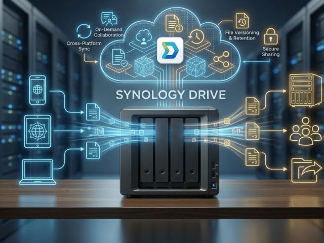 Synology Drive Nedir? Dosya Yönetiminde Yeni Nesil Çözüm